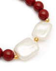 Beach Beads Flex Bracelet coral