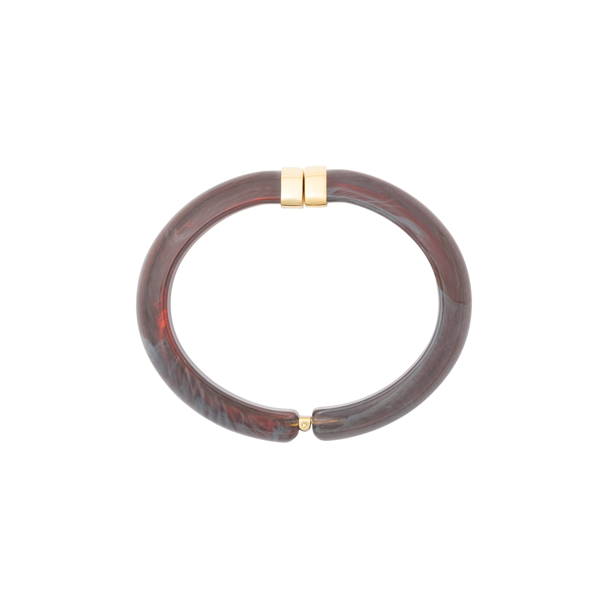 Clic Bangle ikat marble