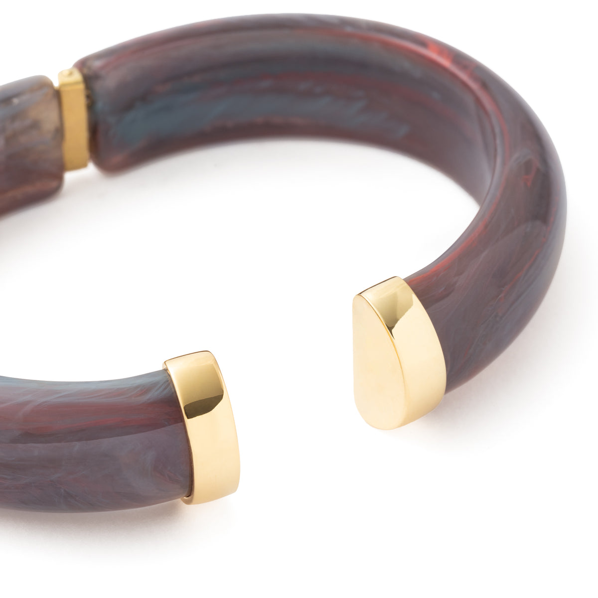 Clic Bangle ikat marble