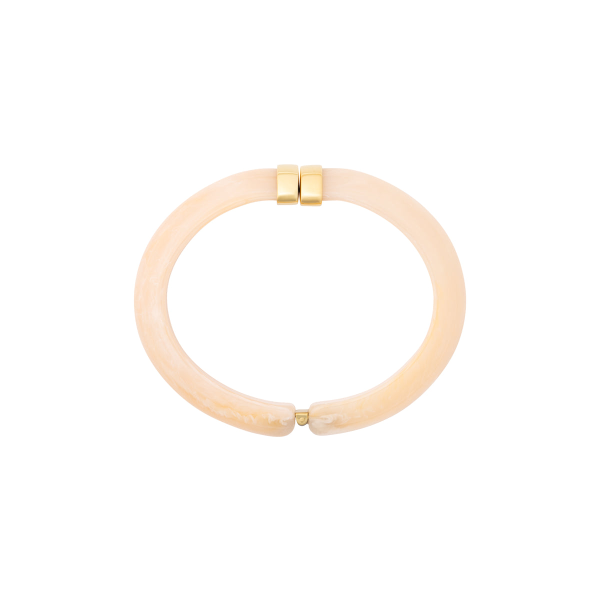 Clic Bangle latte marble