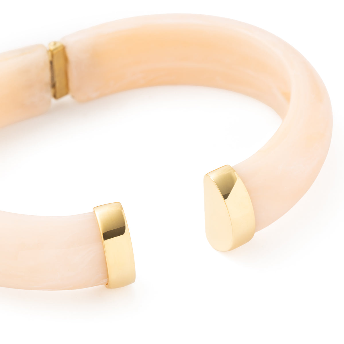 Clic Bangle latte marble