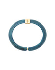 Clic Bangle teal marble