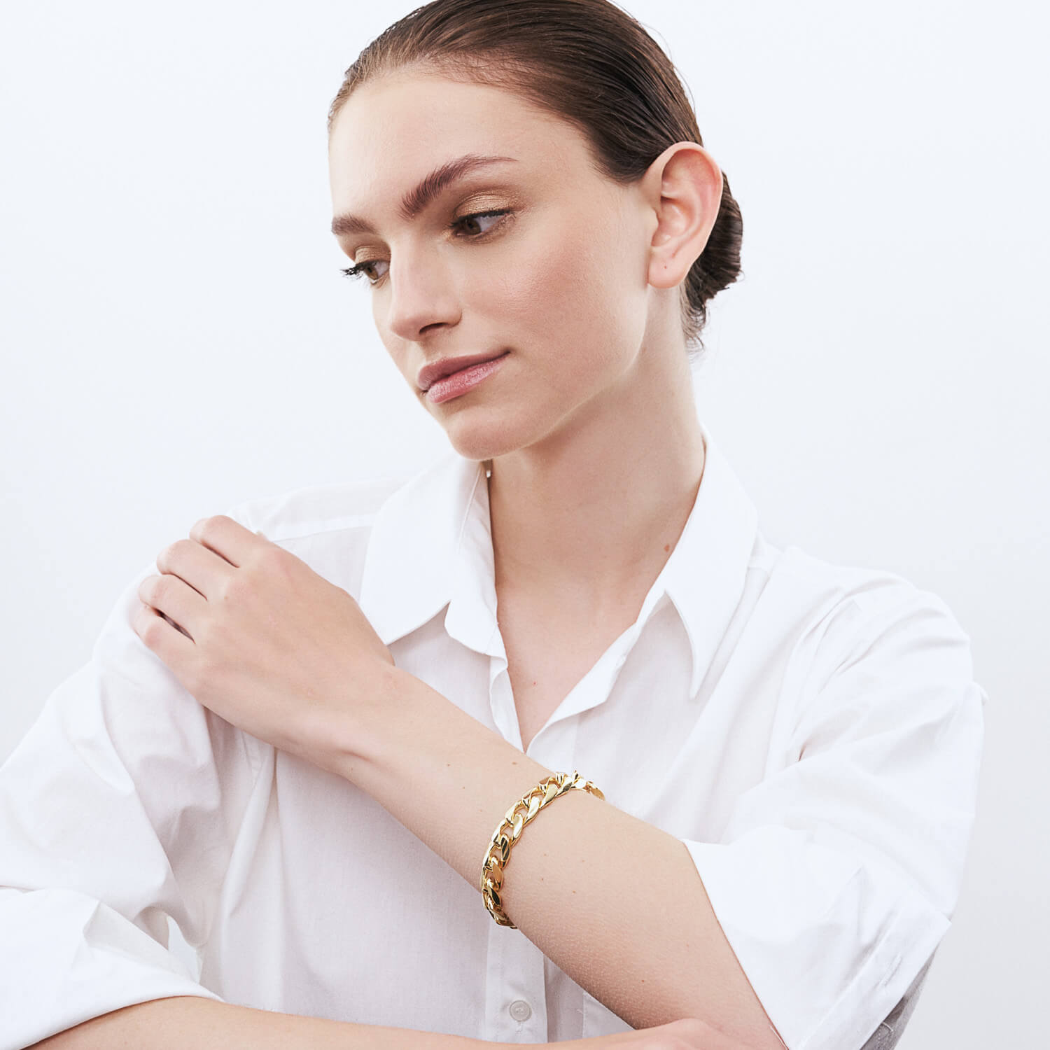 Compressed Bracelet Gold - Vanessa Baroni