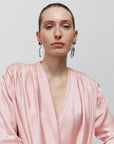 Galaxy Drop Earring silver clear