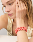 Flat Chain Bracelet New Flamingo - Vanessa Baroni