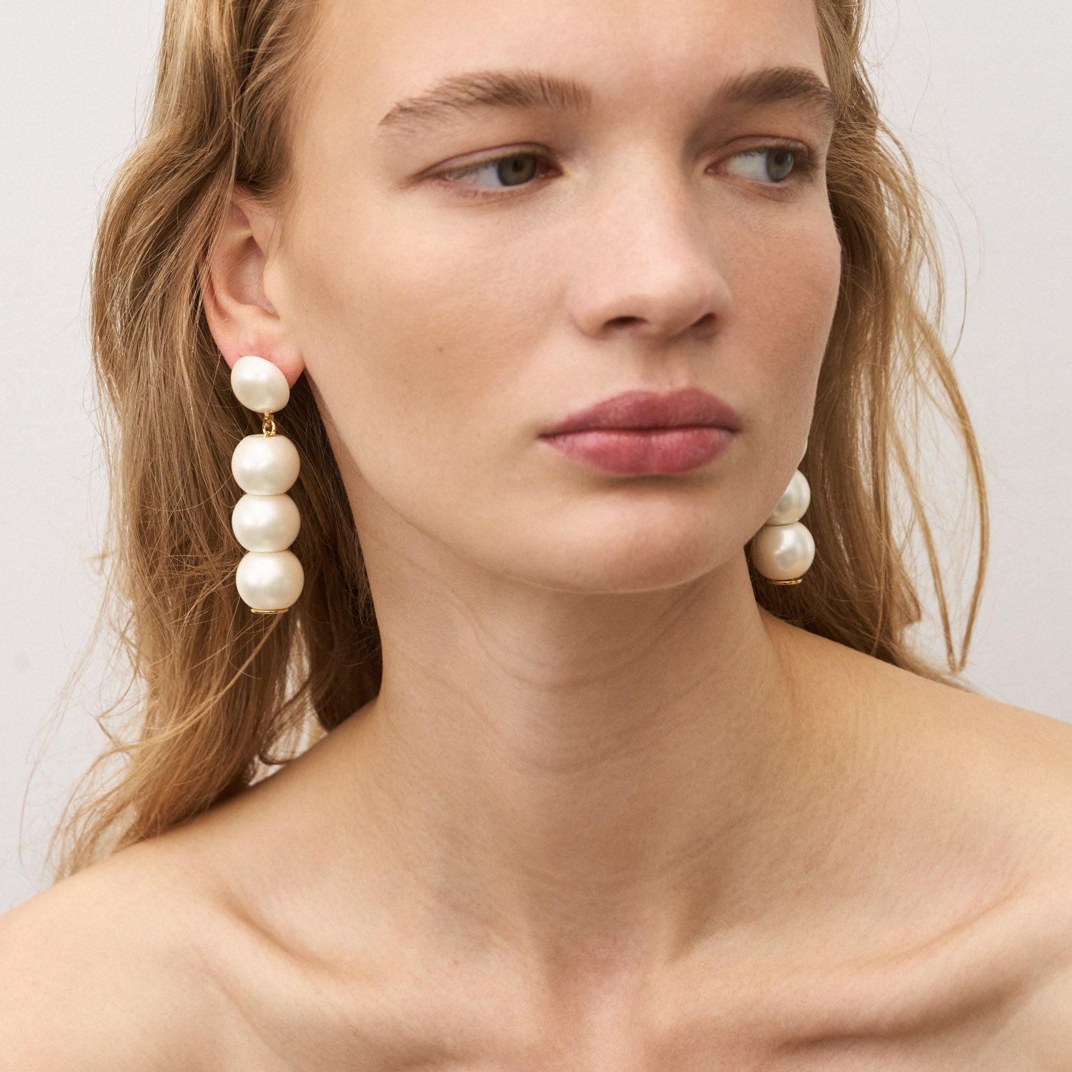 Petites perles pour boucles d'oreilles Pearl