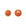 Vintage Round Earring orange