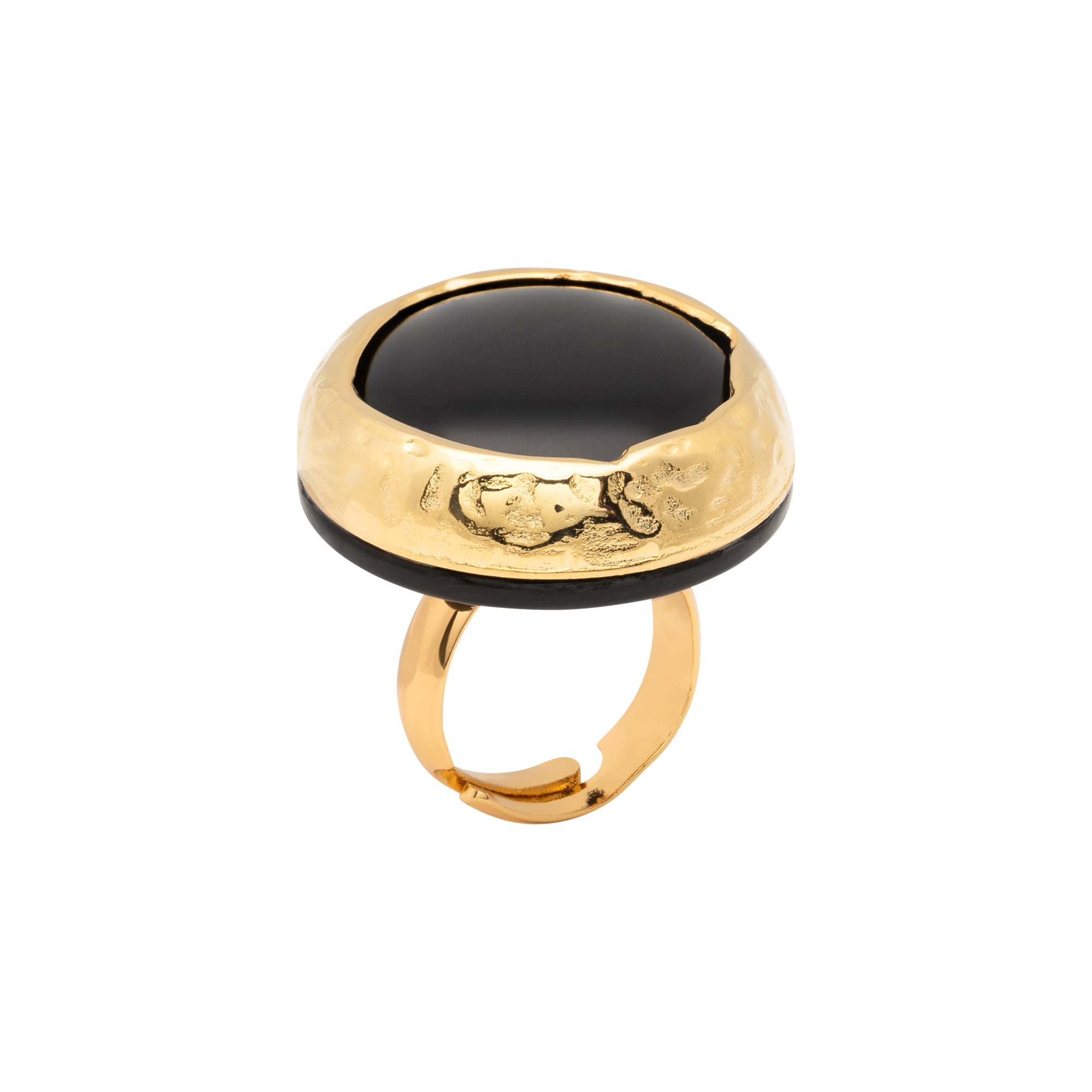Vintage Round Ring black