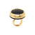 Vintage Round Ring black