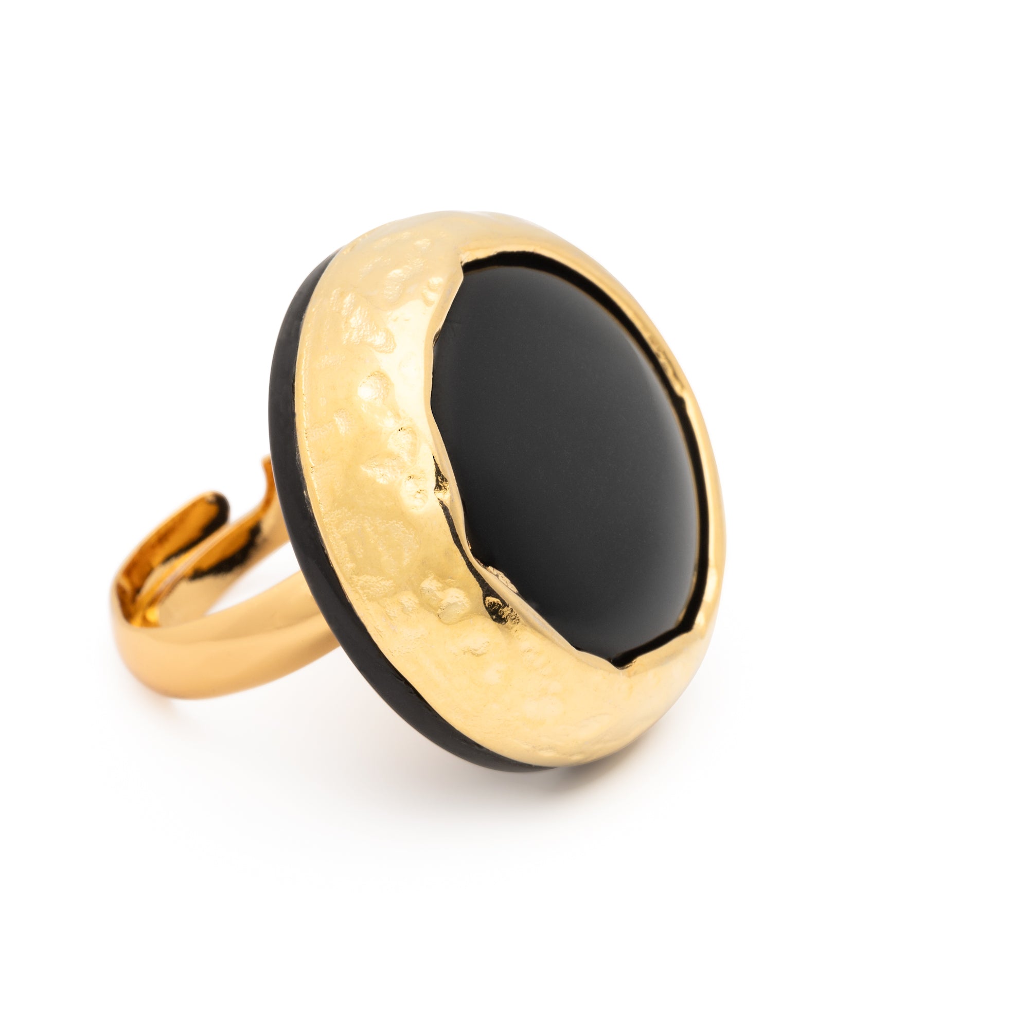 Vintage Round Ring black