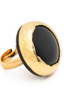 Vintage Round Ring black