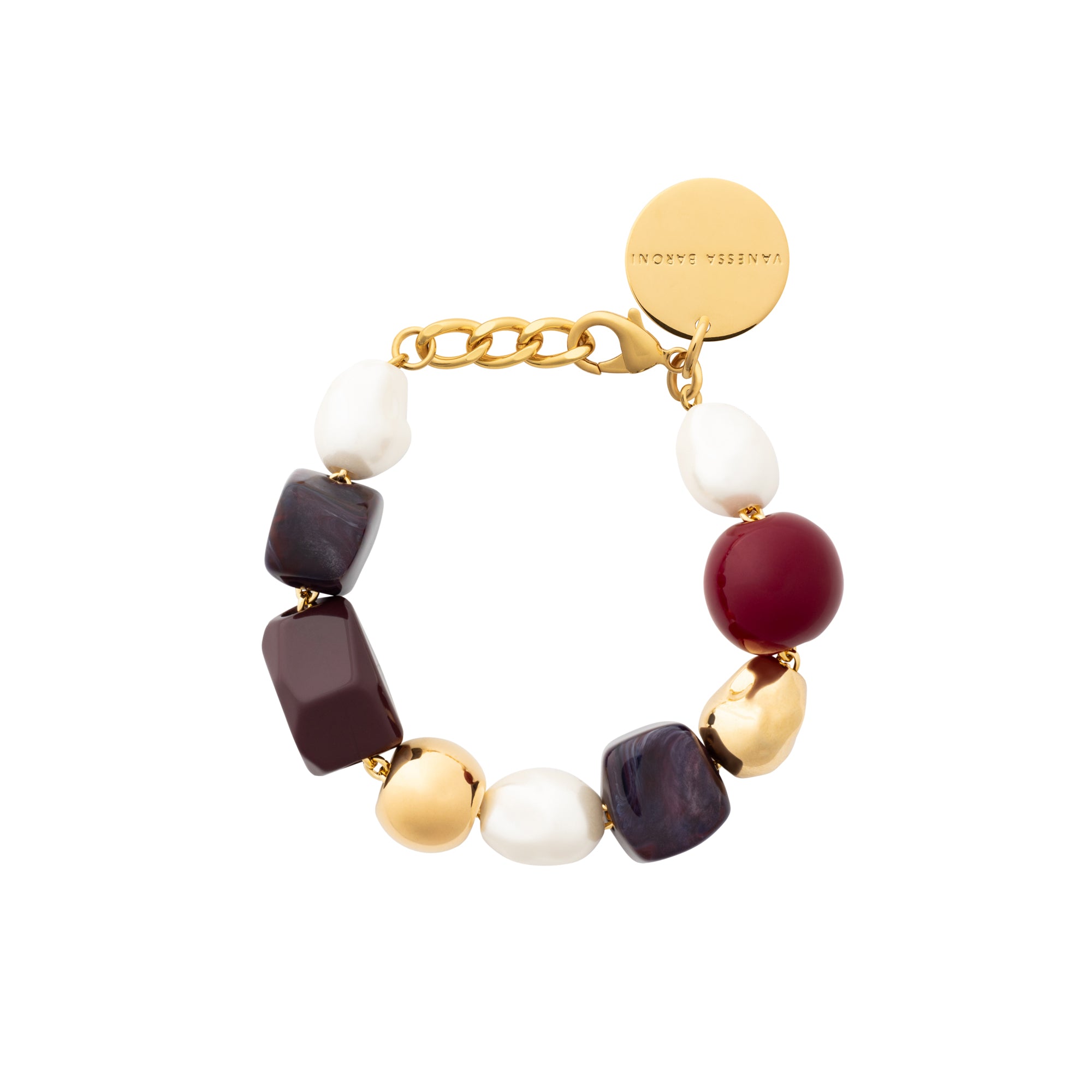 Winter Ibiza Bracelet bordeaux