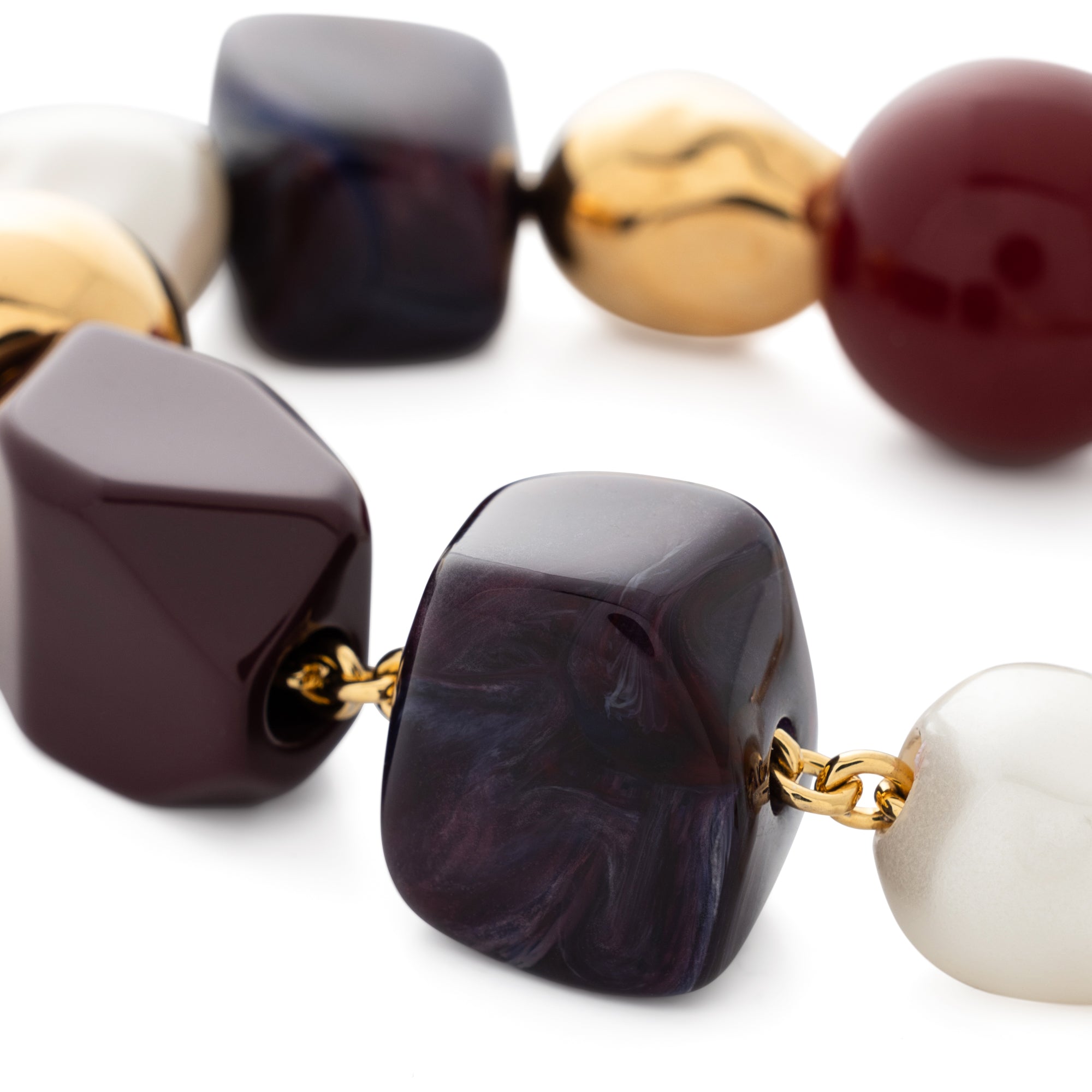 Winter Ibiza Bracelet bordeaux