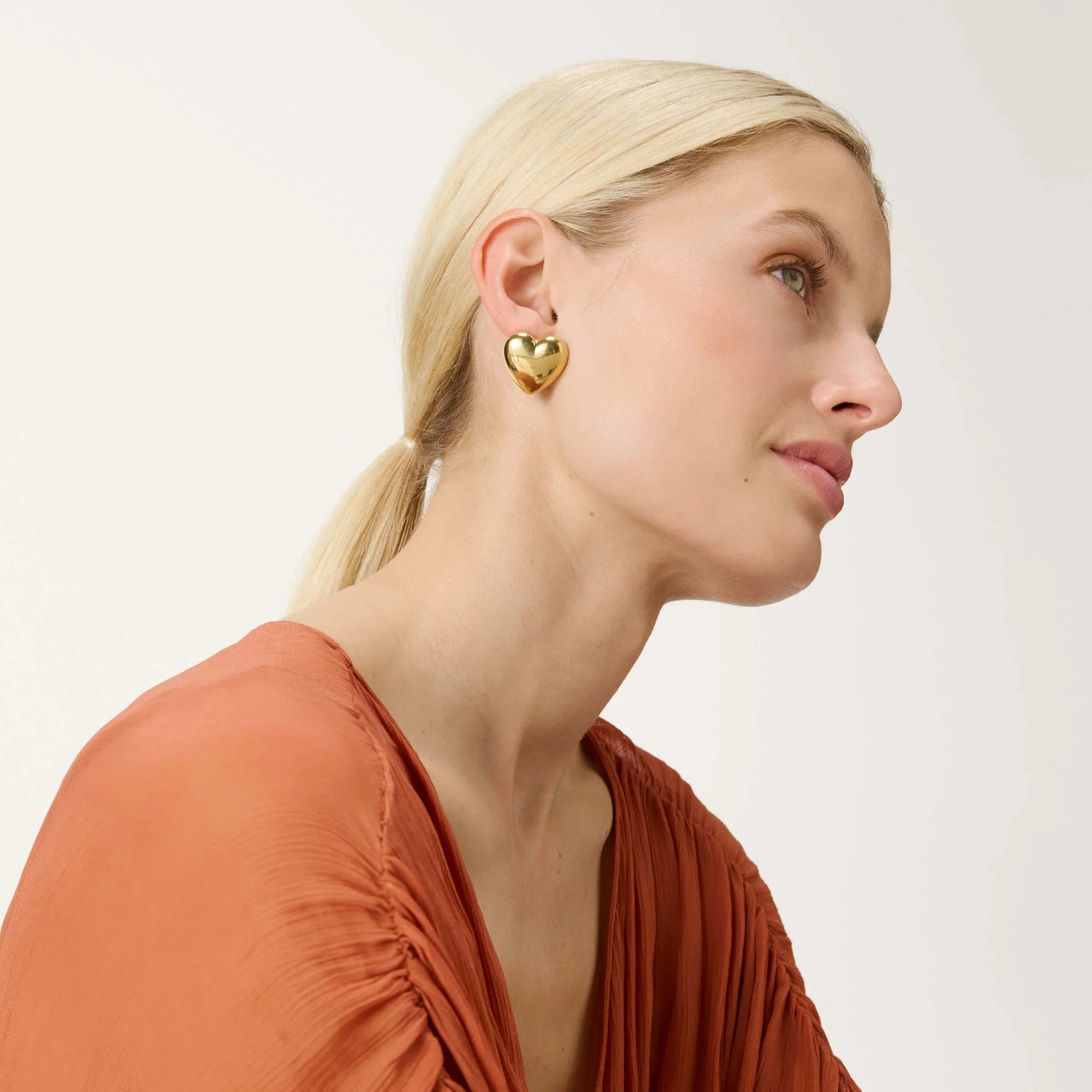 Love Earring gold
