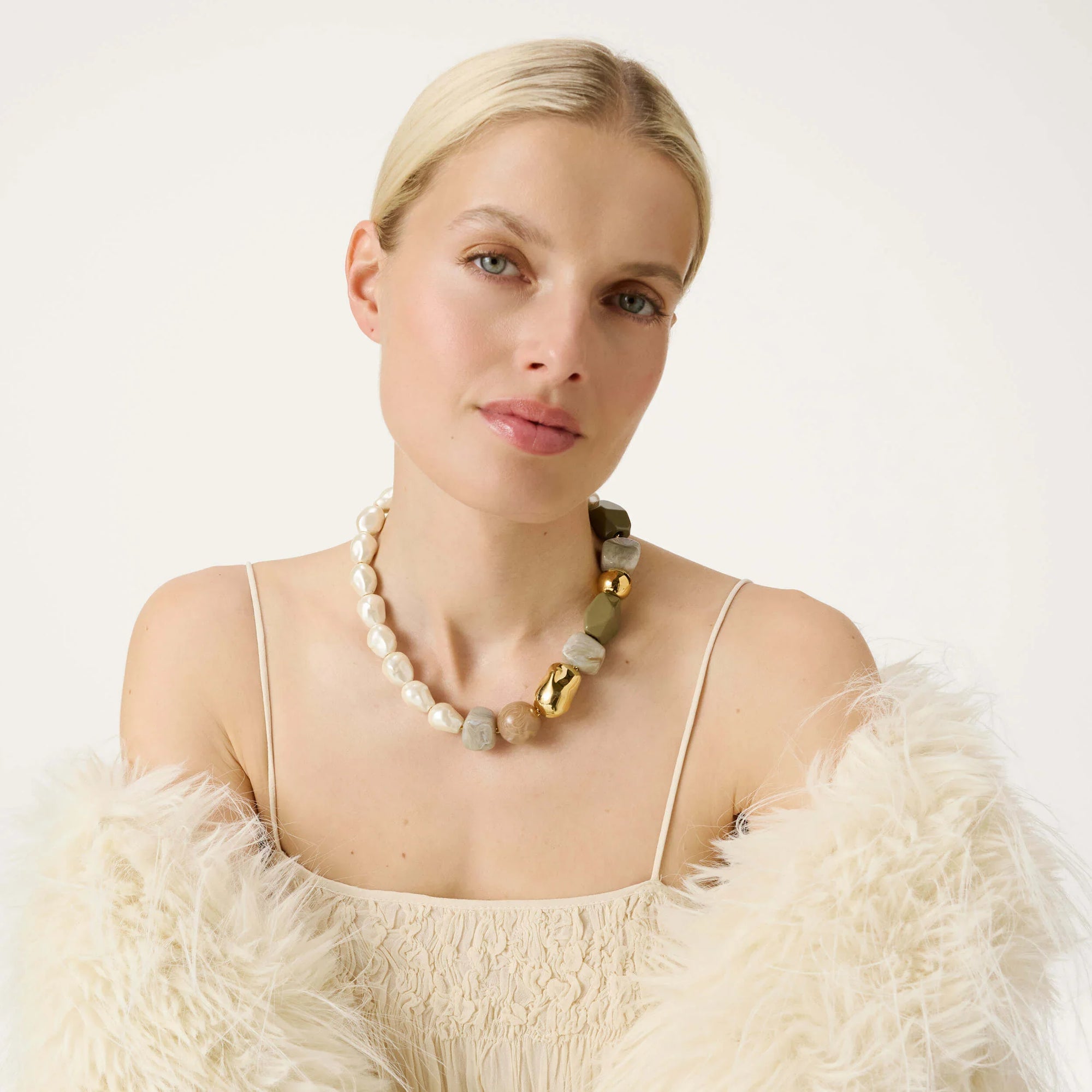 Winter Ibiza Necklace green