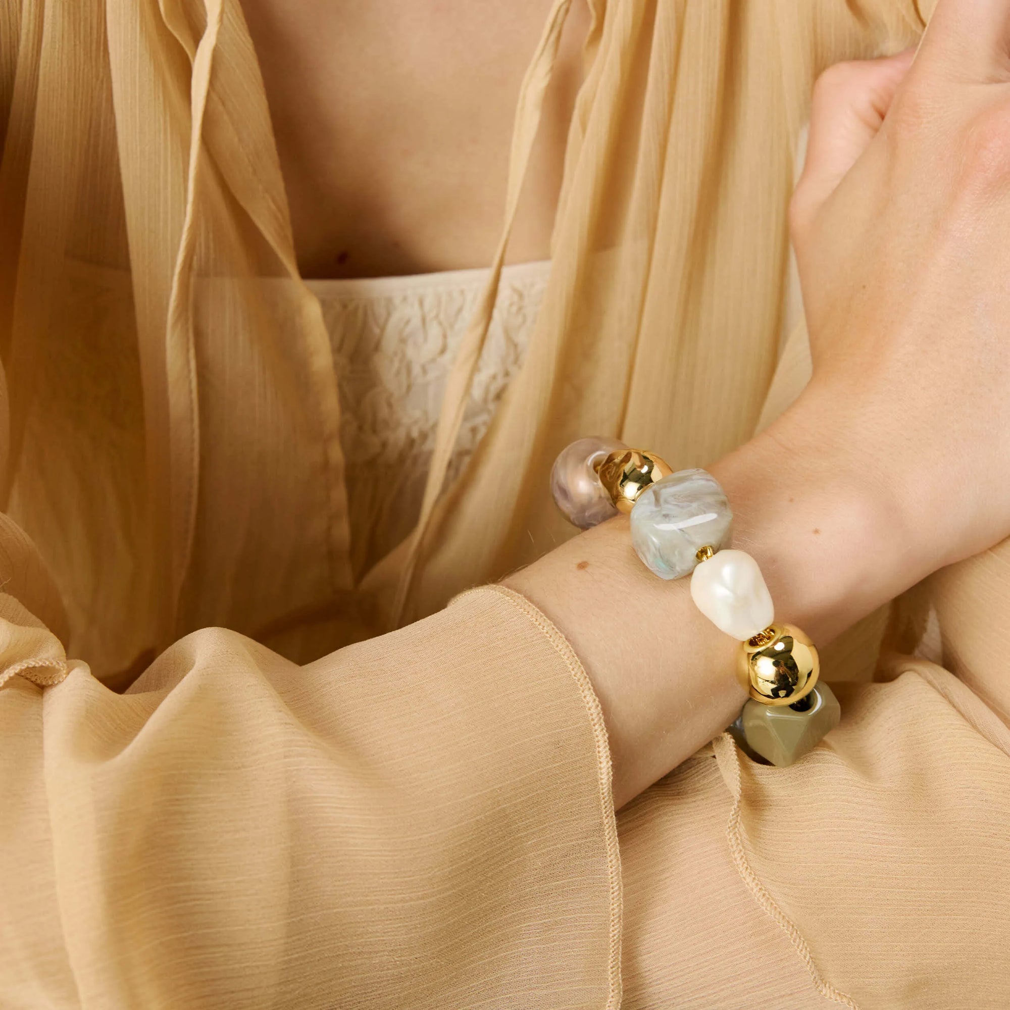Winter Ibiza Bracelet green