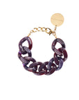 GREAT Bracelet Aubergine Marble - Vanessa Baroni