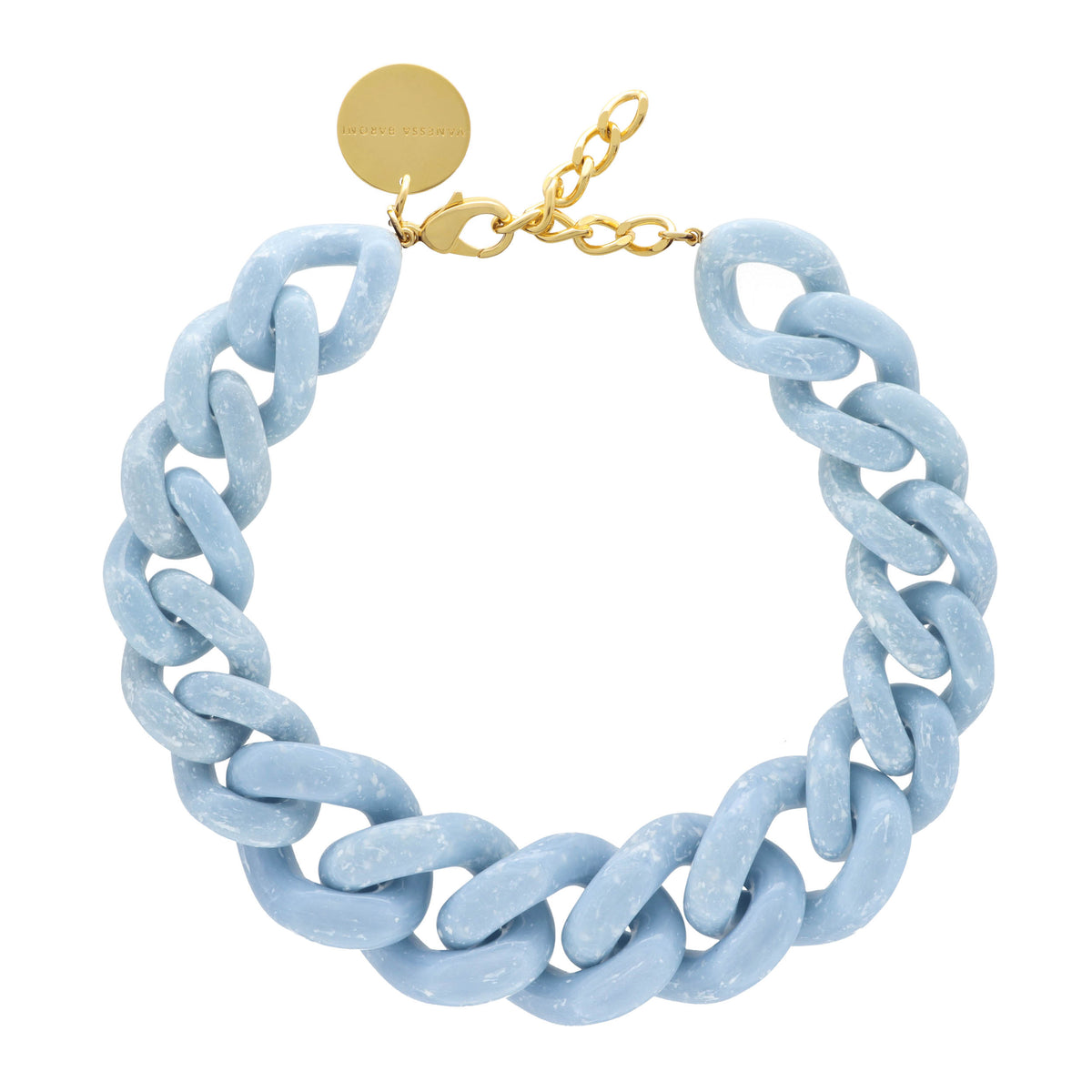 GREAT Necklace sky marble