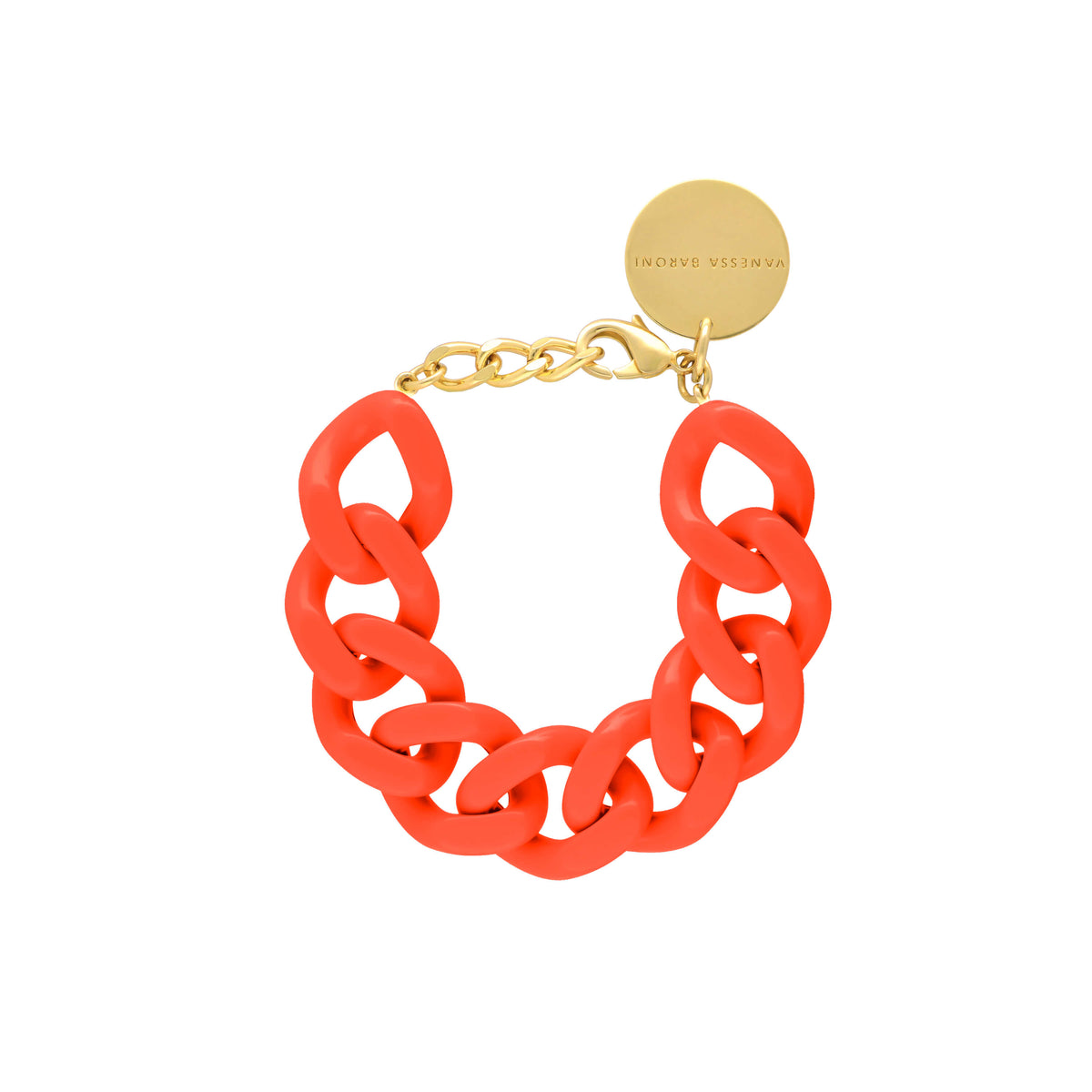 Flat Chain Bracelet Flamingo