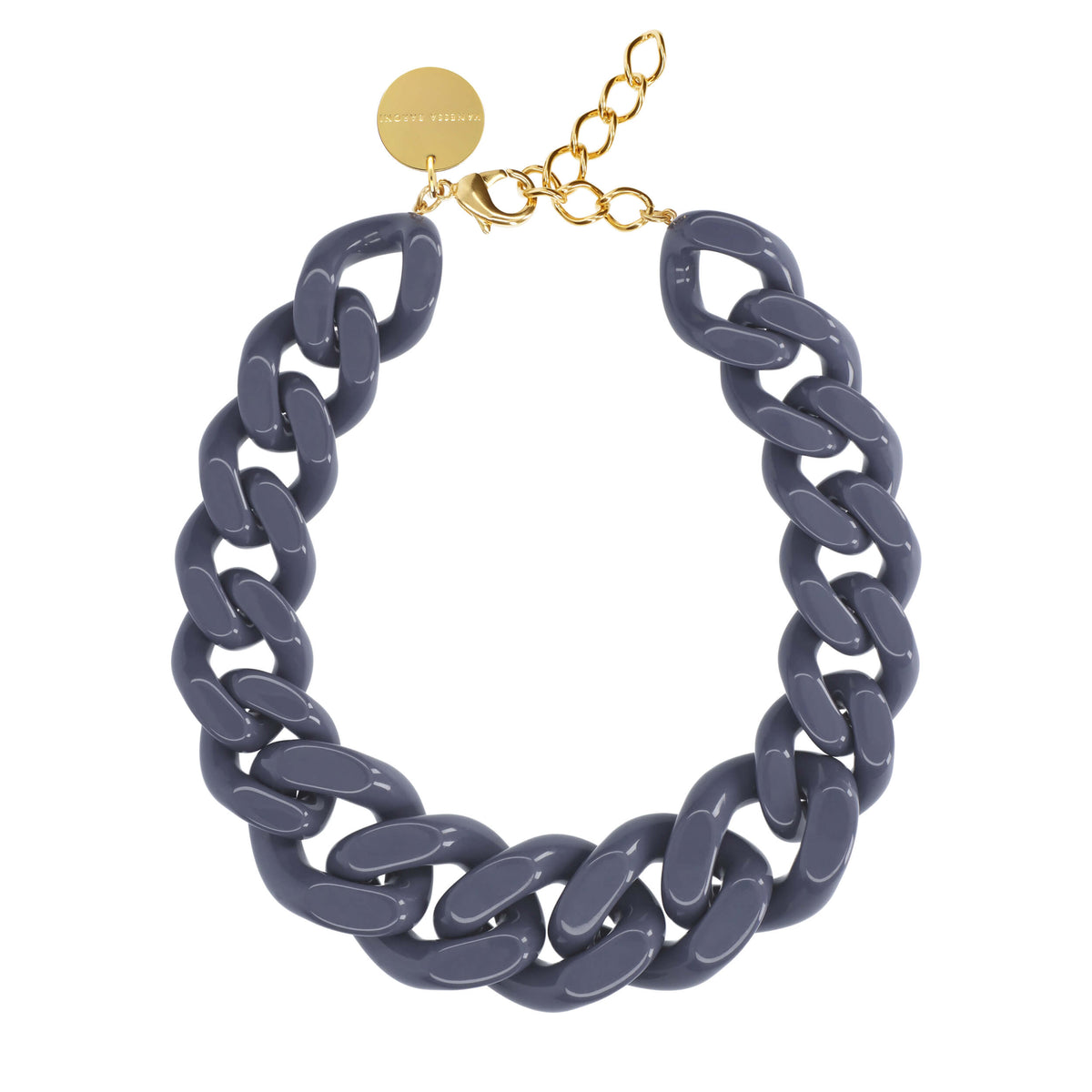 GREAT Necklace grey-blue
