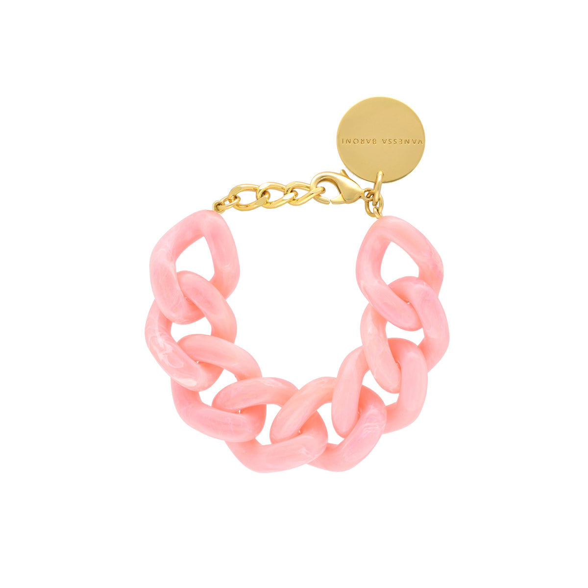GREAT Bracelet Neon Pink Marble