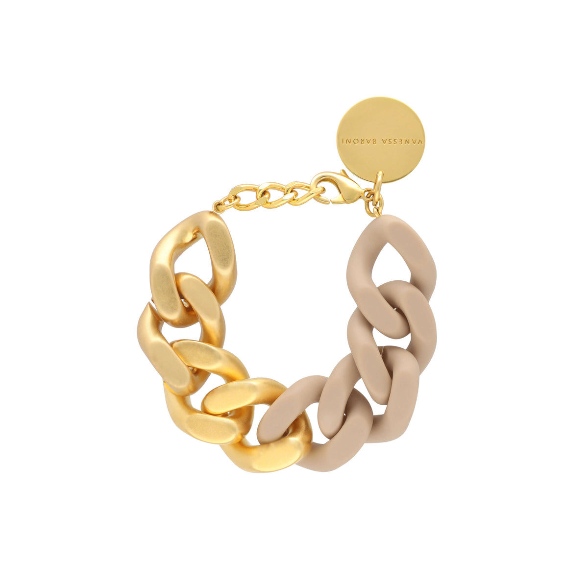GREAT Bracelet 2 Color Gold - Matt Beige