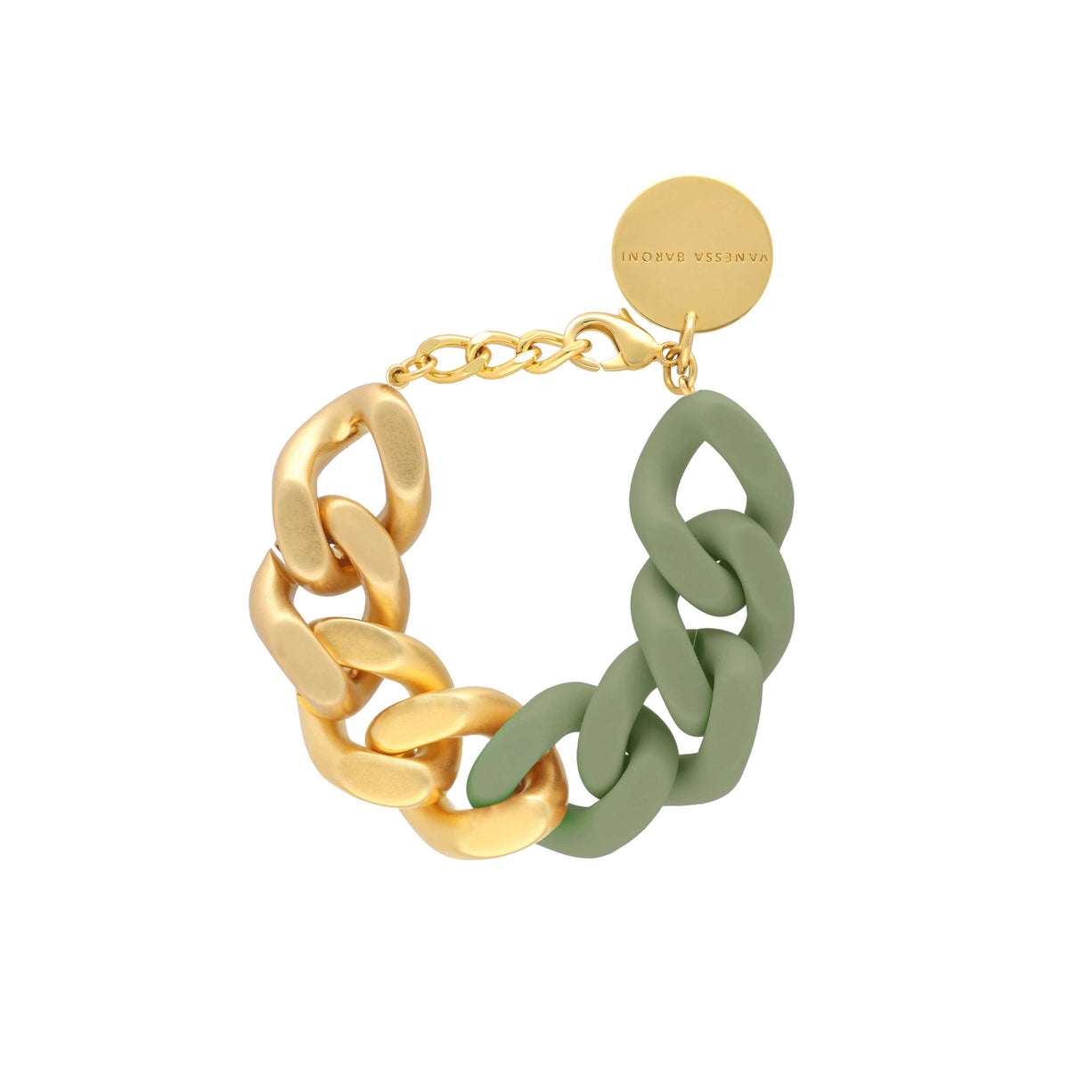 GREAT Bracelet 2 Color Gold - Matt Mint