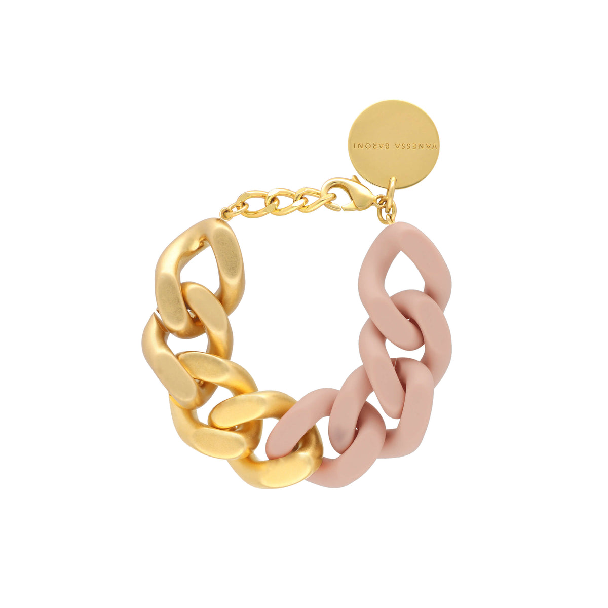 GREAT Bracelet 2 Color Gold - Matt Baby Rosé