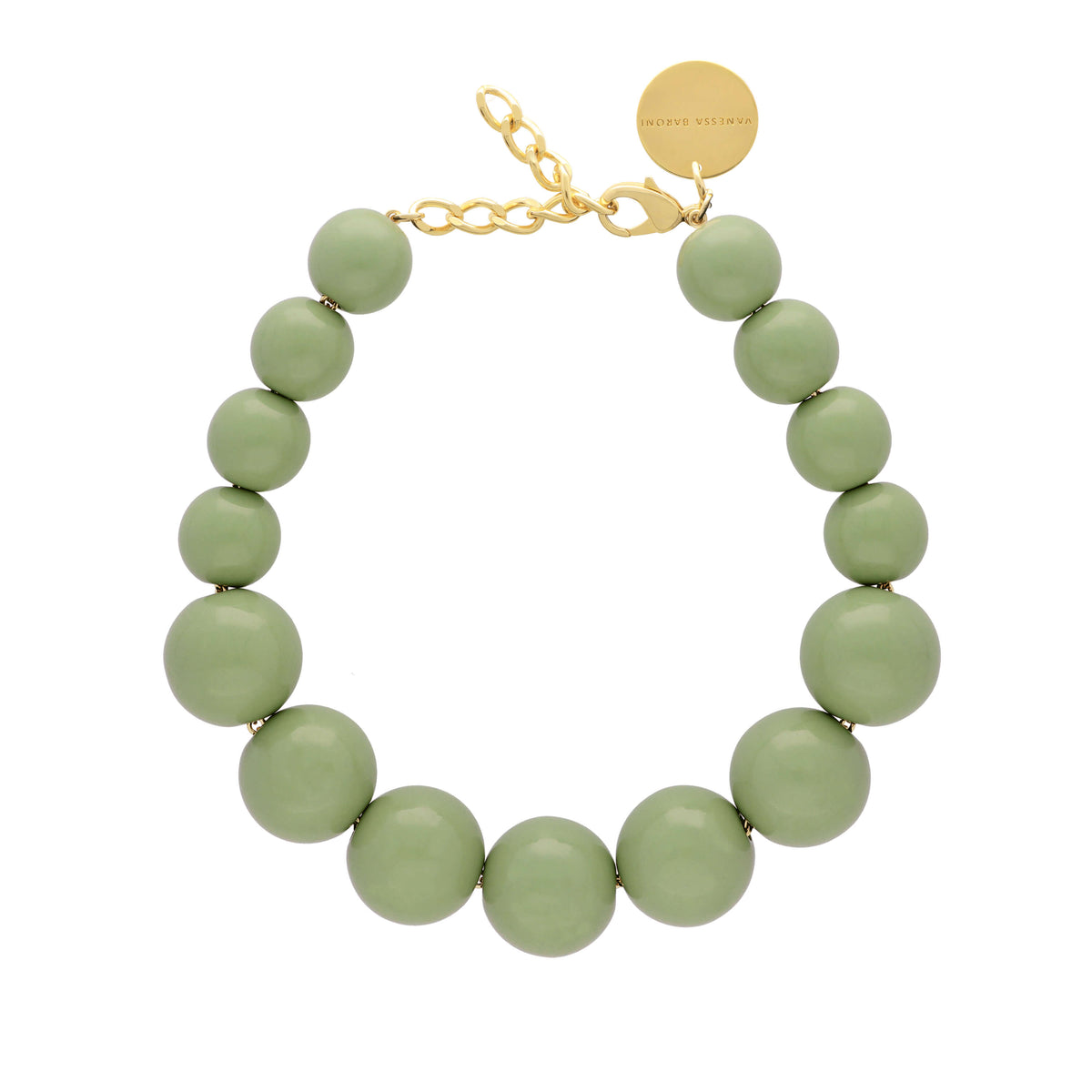 Beads Necklace Mint