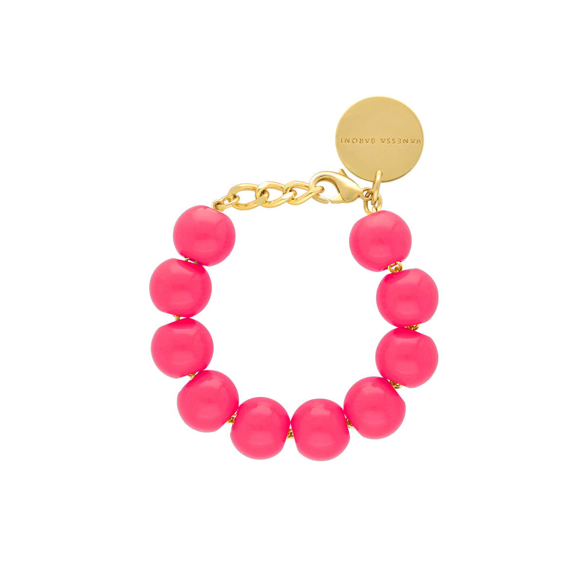 Beads Bracelet Pink