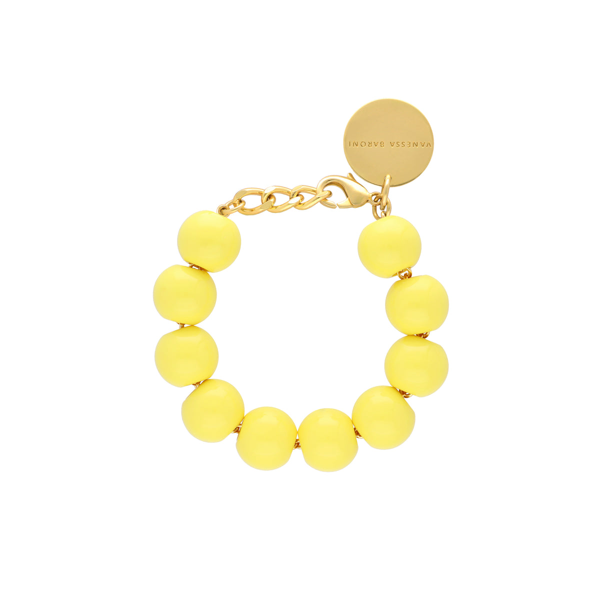 Beads Bracelet Yellow