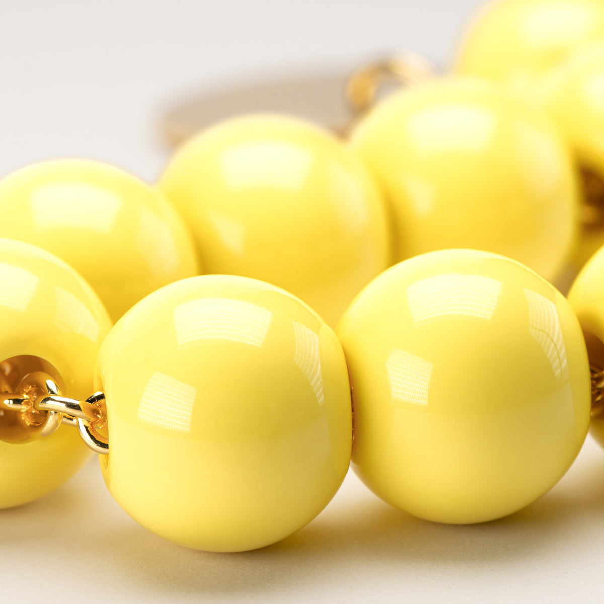 Beads Bracelet Yellow